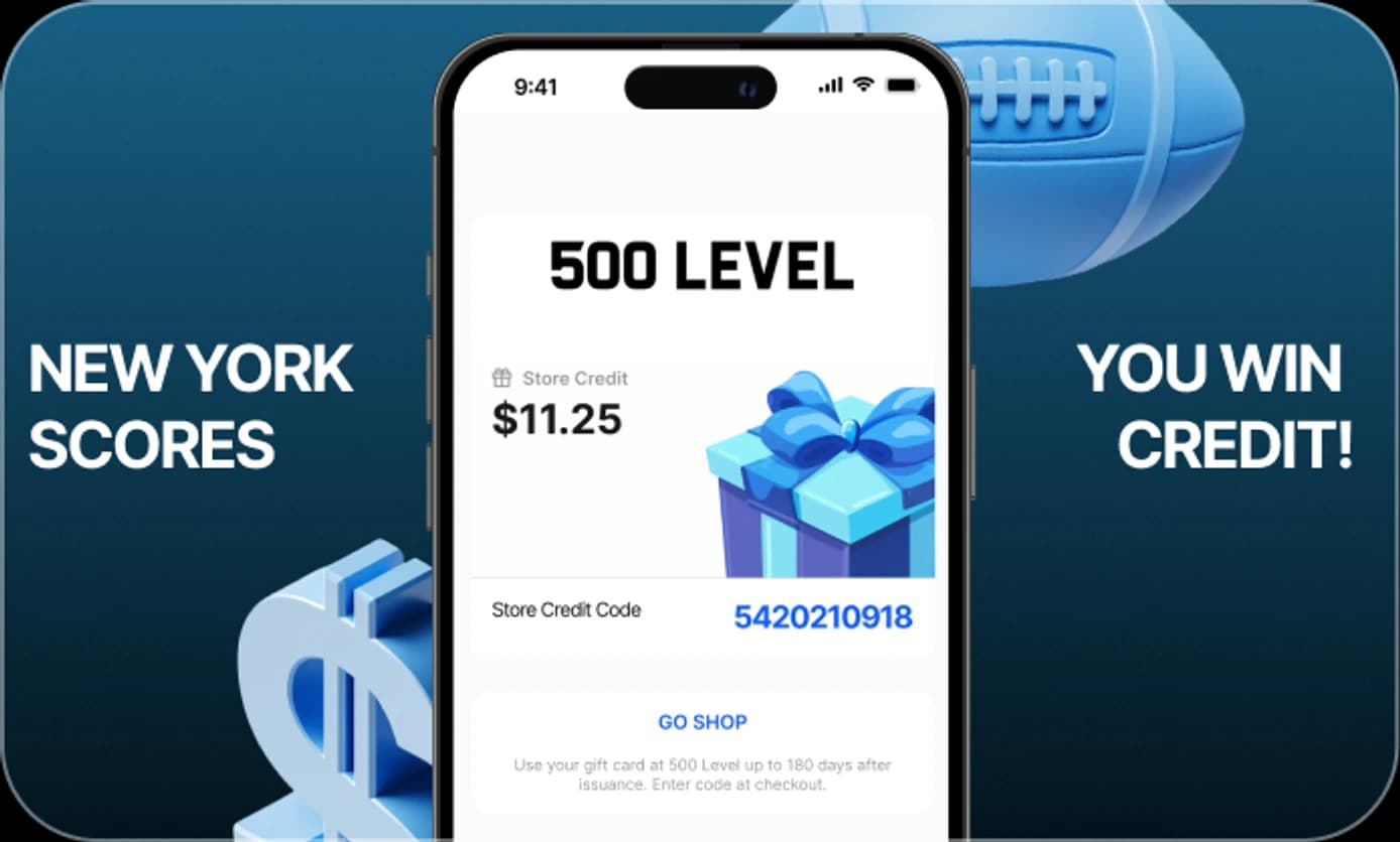 Instant credit delivery notification